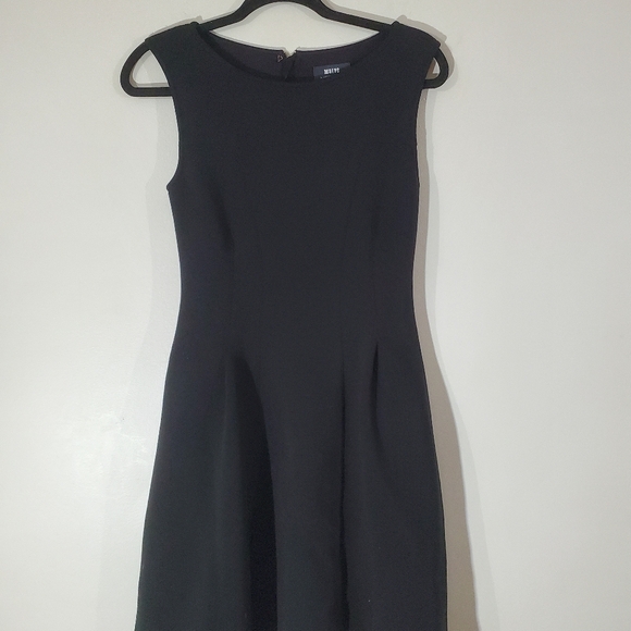 ANTHROPOLOGIE MAUVE Woman's Black Dress - Picture 3 of 8